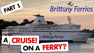 Portsmouth to St Malo with Brittany Ferries MV Bretagne - Part 1