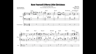 Beegie Adair - Have Yourself A Mery Little Christmas - Sheet music transcription (Jazz Piano)