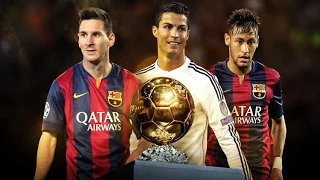 ЗОЛОТОЙ МЯЧ 2015 ( GOLDEN BALL 2015) , (BALLON D'Or 2015) MESSI , RONALDO, NEYMAR