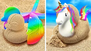 WOW! What's Hidden in the Sand? Must-have Beach gadgets and Hacks for Best Summer ever!