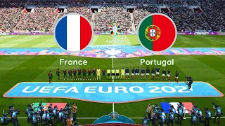 France vs Portugal | Final EURO 2024 | Full Match All Goals | Ronaldo vs Mbappe | PES Gameplay