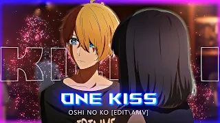 One Kiss | Aqua kisses Akane | Oshi No Ko |  [EDITAMV] | [4K].