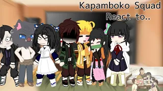 |Kamaboko Squad react to...|KNY/DS|Tw: Loud sounds and cringe