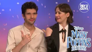 Emily Mortimer & Ben Whishaw on Mary Poppins Returns and their favourite Disney Classics
