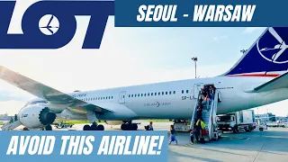 Flight Review: LOT Polish Airlines | Seoul Incheon to Warsaw | 787-9 | Economy Class |