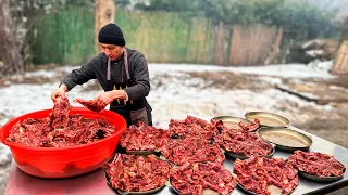 Tandoor Lamb SELLING by MILLIONS in Uzbekistan! Traditional STREET Food. Uzbek Cuisine