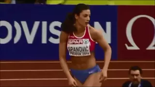 Ivana Spanovic - beautiful serbian long jumper - JUMP COMPILATION !