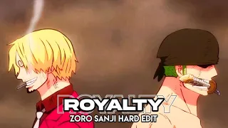 ZORO SANJI VS KING QUEEN [EDIT/AMV] | RAZOX AMV | ROYALTY