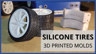 How to Make RC Silicone Tires with 3D Printed Molds