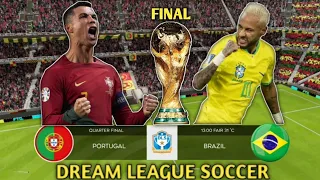 DLS 23 || Portugal vs Brazil || International Cup Final || DREAM LEAGUE SOCCER! #dls23