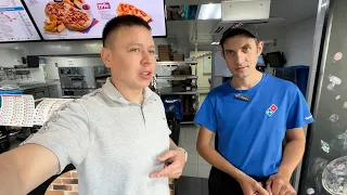 Работа в доставке пиццы в Domino's Pizza! Зарплата, Питание, Условия Работы