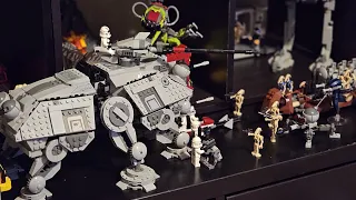 Building a Battlefield with LEGO STAR WARS Clones and Battle Droids (75372 + 75337 + 40686)