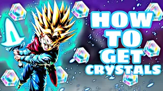 HOW TO GET 5000 F2P CRYSTALS FOR PART 3 ULTRA!!|DB LEGENDS CHRONO CRYSTAL GUIDE