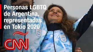 La abanderada de Argentina en Tokio 2020 alza la voz por los derechos LGBTQ