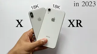 iPhone X vs iPhone XR in 2023🔥| 5 Reasons You Should Know! (HINDI)