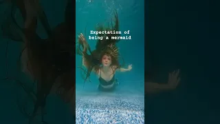 It’s not as glamorous as it seems 🥲 😂 but it makes for a good laugh! #mermaids #underwater