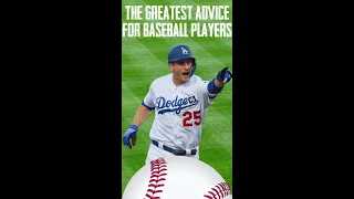 The BEST Advice For ANY Baseball Player