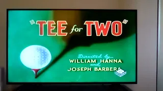This Is The Intro Of Tee For Two, Playing Golf ⛳