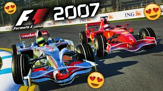 PLAYING AN INSANE F1 2007 SEASON MOD FOR THE MODERN F1 GAME!