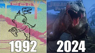 Evolution of Jurassic Park Games [1992-2024]