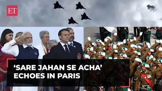 Bastille Day Parade: ‘Sare Jahan Se Acha’ echoes in Paris; Indian contingent march wows crowd