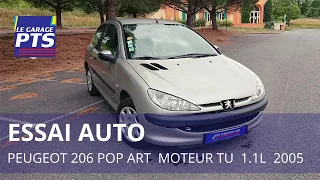 TEST - PEUGEOT 206 1.1 60 POP ART 3P 2005