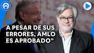 Con todo y errores de su gobierno, la gente sigue aprobando a AMLO: Ruiz Healy