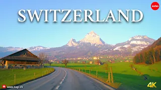🚗 Beautiful Winter Drive in Switzerland 4K HDR | Driving in Central Switzerland | #swiss #swissview