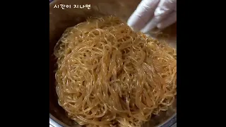 며칠 두고 먹어도 그 모습 그대로 잡채 만들기 | Stir-fried Glass Noodles and Vegetables