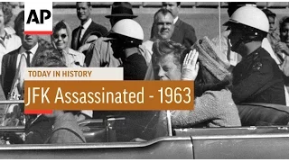 JFK Assassinated - 1963 | Today in History | 22 Nov 16