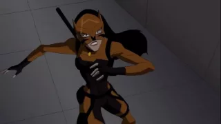 Young Justice Sportsmaster vs Black Manta & Tigress