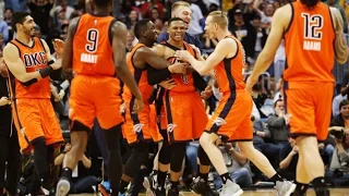 Russell Westbrook Clutch Game Winner Thunder win Over Denver Nuggets