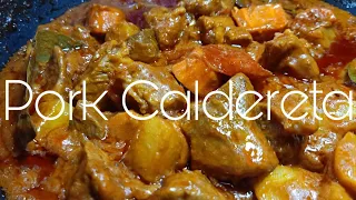 Pork Caldereta/Pinoy Recipe