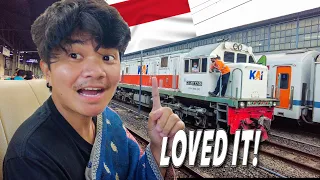 Train Travel in Indonesia is THE BEST! Jakarta to Yogyakarta