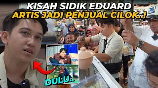 SALUT..!! DEMI MENYAMBUNG HIDUP,SIDIK EDUARD JUALAN CILOK DI PINGGIR JALAN !!!