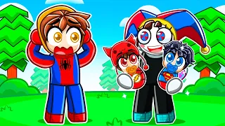 Pomni is PREGNANT with SUPERHERO TWINS In Roblox! (The Amazing Digital Circus)