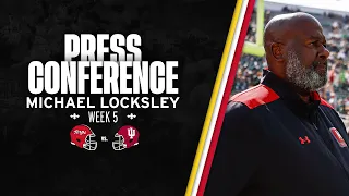 Press Conference | Head Coach Michael Locksley Previews Indiana