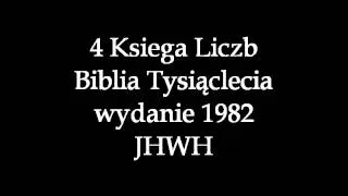 4 Księga Liczb