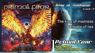PRIMAL FEAR || 04 || King of Madness || Letra - lyrics