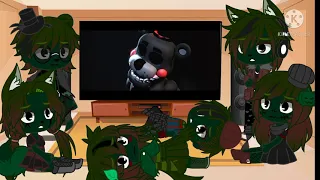 FNAF Phantoms React to Labyrinth | Gacha Club | AU