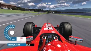 Michael Schumacher OnBoard - 2002 Austrian Grand Prix - Assetto Corsa