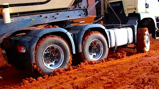 LONG BEST OF RC TRUCK ACTION at the STONEBREAKER and CONSTRUCTIONWORLD GERMANY