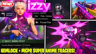 NEW Tracer Pack IZZY OPERATOR BUNDLE in MW2 WARZONE DMZ w/ SUPER ANIME EFFECT (New Blood Iso Hemlock