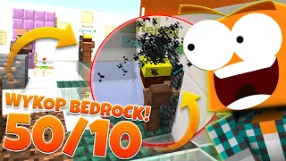 Mapy od Widzów #485 -  "Wykop BEDROCK Challenge!" MAPA 50/10!