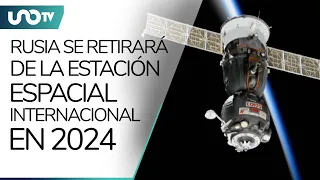 Rusia se retirará de la Estación Espacial Internacional a partir de 2024