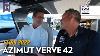 AZIMUT VERVE 42 seen at FLIBS 2022 - The Boat Show