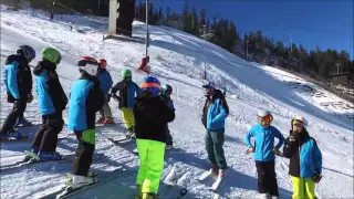 Training the ankles in alpine skiing