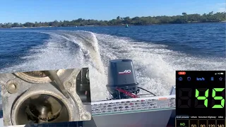 Remove salt build up Yamaha outboard 40hp block head restoration Challenge get motor running 30 50