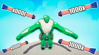 ZOMBIE GIANT vs 2x 1000x OP UNITS - TABS | Totally Accurate Battle Simulator 2024