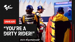 Post-race trash talking 🤣🗣️ | 2023 #SanMarinoGP UNHEARD